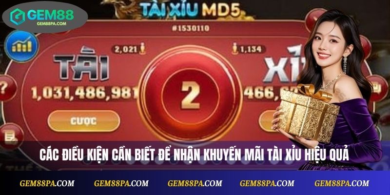 Các điều kiện cần biết để nhận khuyến mãi Tài Xỉu hiệu quả