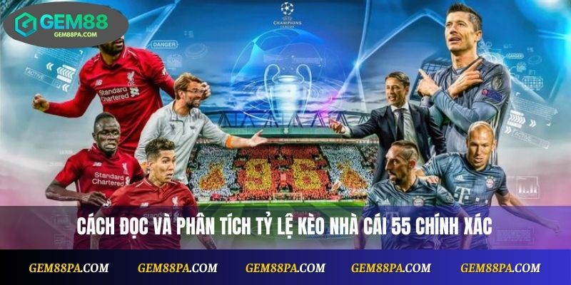 Cách đọc và phân tích tỷ lệ kèo nhà cái 55 chính xác